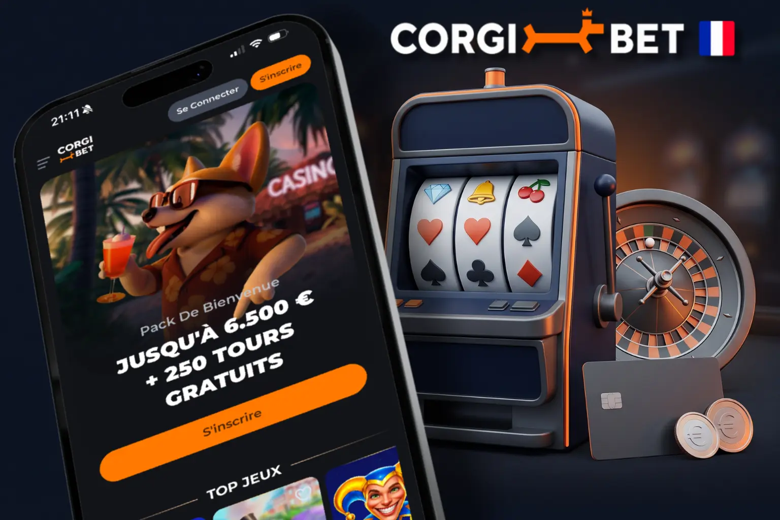 Présentation de Corgibet Casino en France
