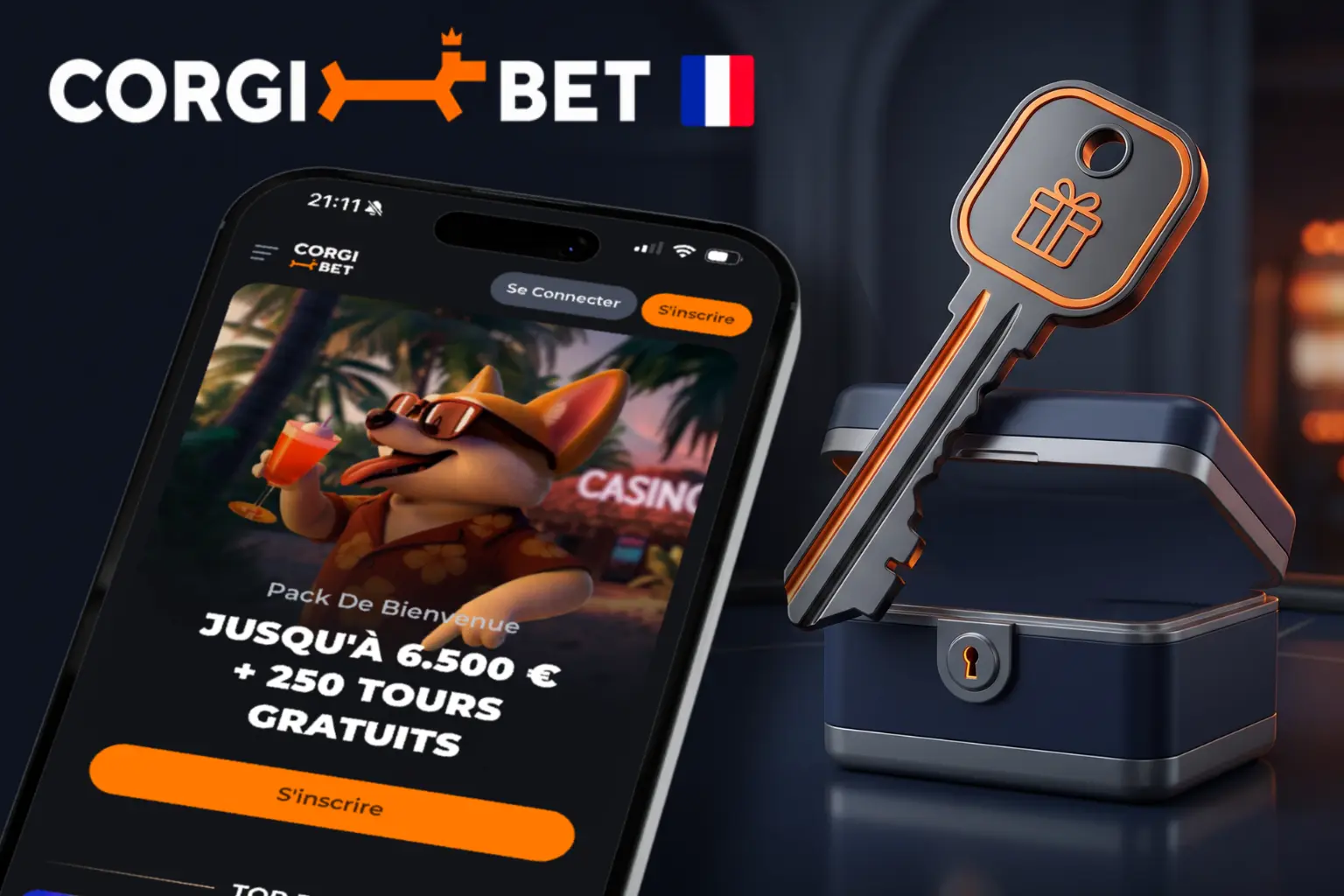 Code promo Corgibet et bonus disponibles en 2026